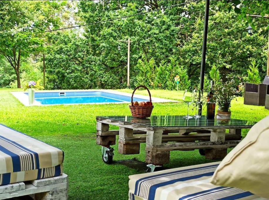A Vina De Lina. Turismo Rural Con Piscina Y Finca. Понтеведра Екстериор снимка
